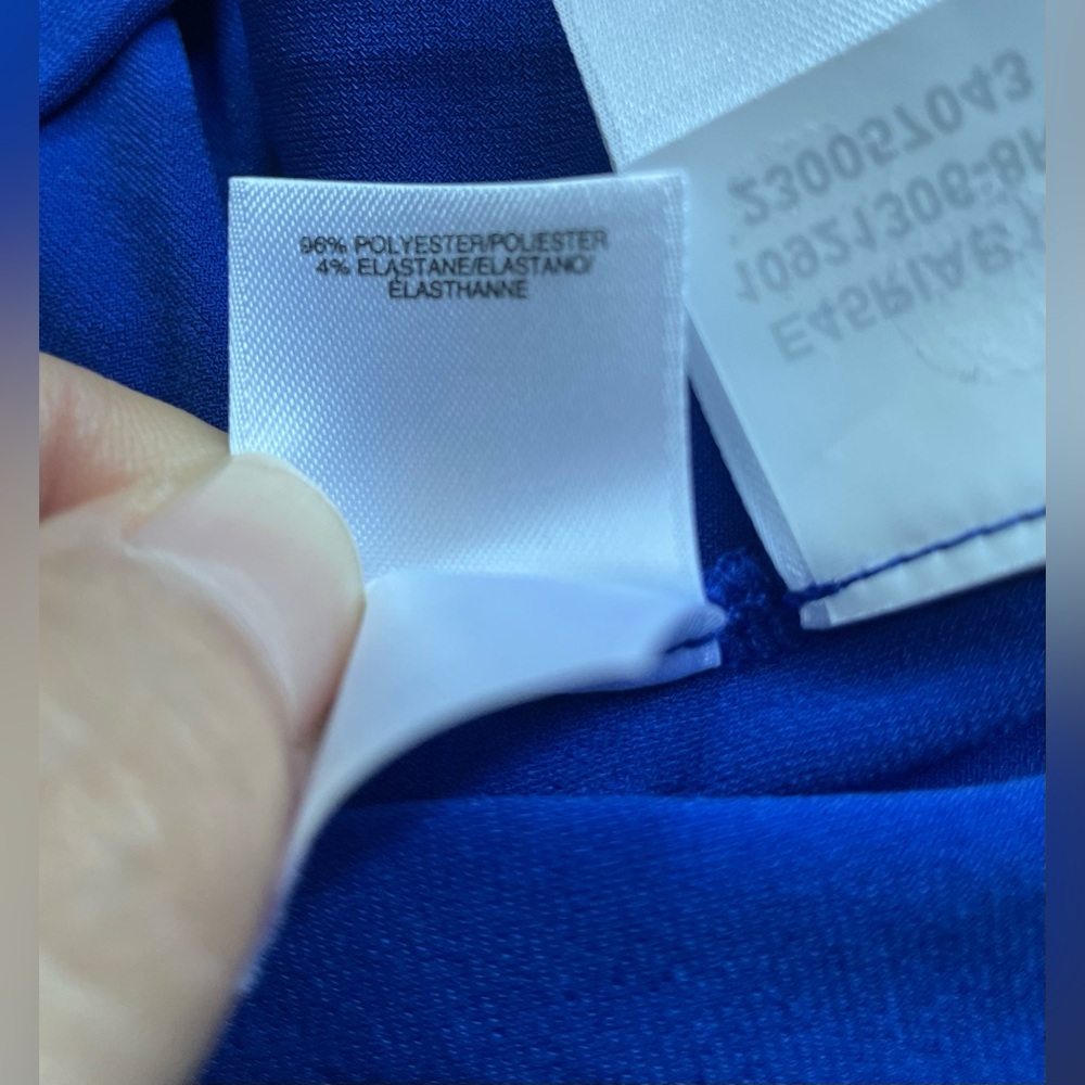 Anne Klein Blue Women Blouse Size PXL - Picture 7 of 8